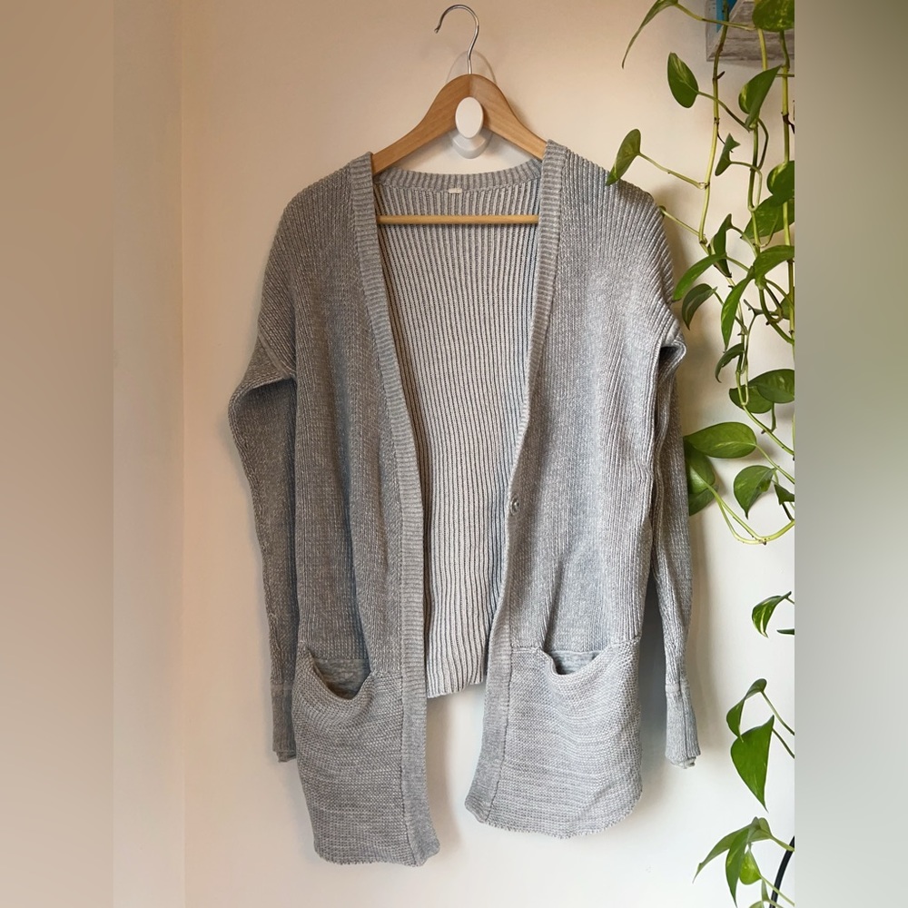 Lululemon knit cardigan